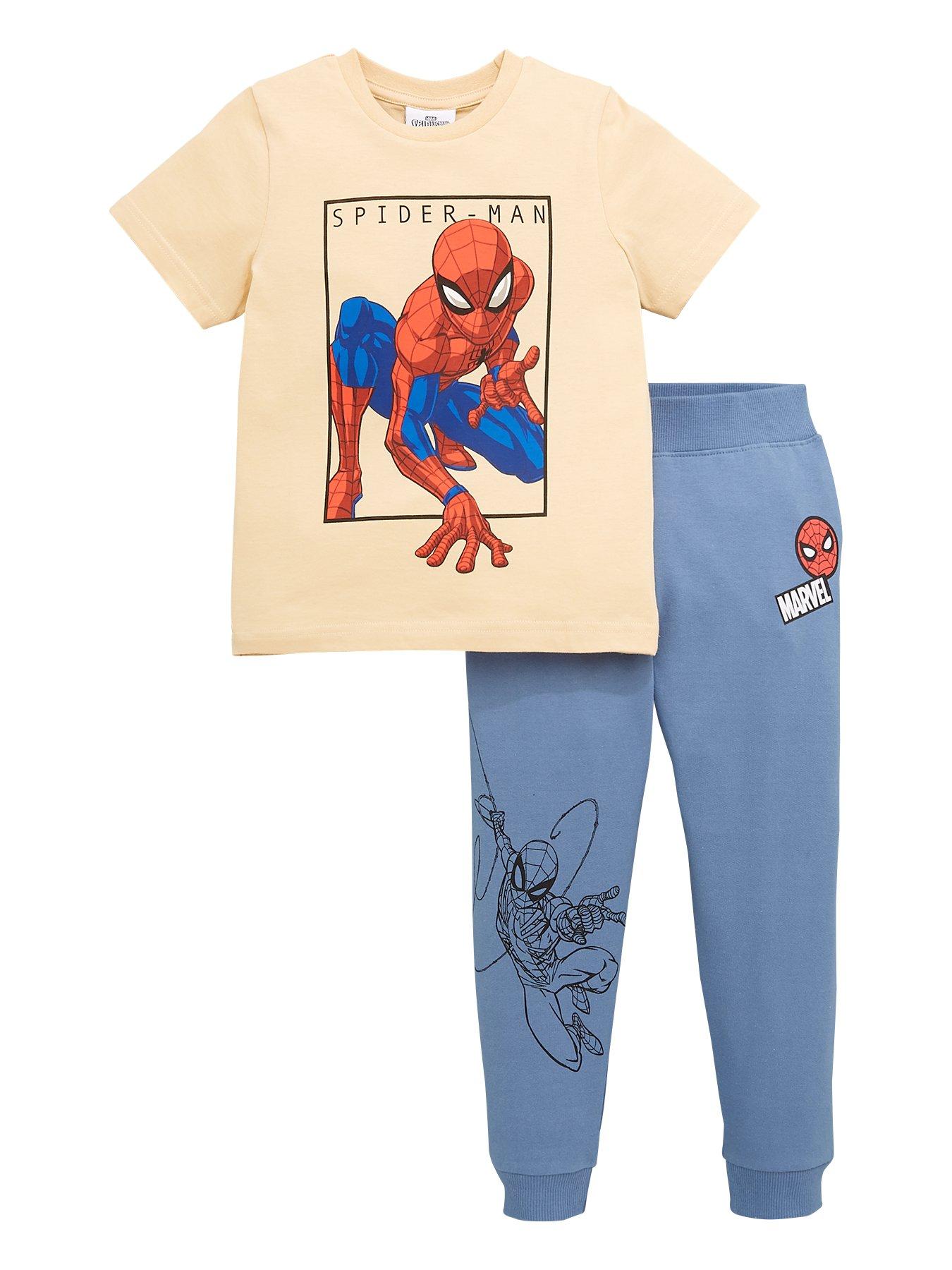 * SPIDERMAN SCHLAFANZUG SHORTY 92-140 * * *